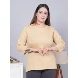 Mlada Round Neck Cotton T-shirt-picture-34