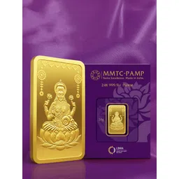 MMTC-PAMP Goddess Lakshmi LBMA Certified 24K 999 10g Gold Bar-picture-21