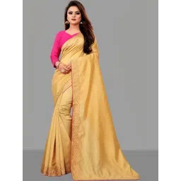 MN Venture Embellished Sequinned Art Silk Saree-picture-14