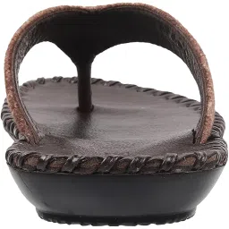 mochi Men Faux Leather Chappal image 3