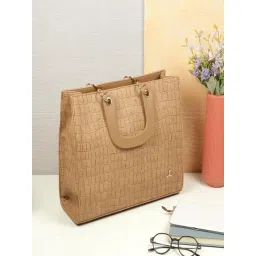 Mochi BEIGE Animal Effect Medium Satchel-picture-12