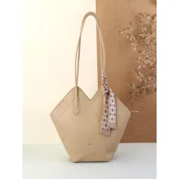 Mochi Beige Medium Shoulder Bag-picture-19