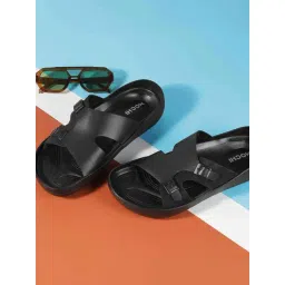 Mochi Black Casual Sandals-picture-42