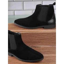 Mochi Black Chelsea Boots image 1
