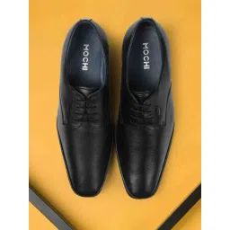 Mochi Black Derby Shoes-picture-33