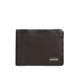 Mochi Brown Solid Bi-Fold Wallet for Men-picture-19