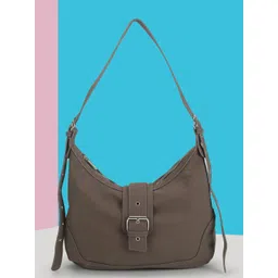 Mochi Colourblocked PU Structured Hobo Bag-picture-19