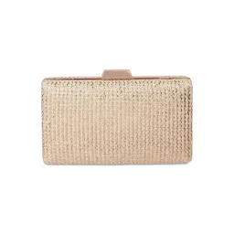 Mochi Gold Textured Free Size Clutch-picture-24
