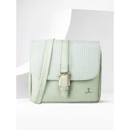 Mochi Green Solid Sling Bag-picture-15