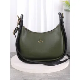 Mochi Half Moon Sling Bag with Cut Work-picture-18