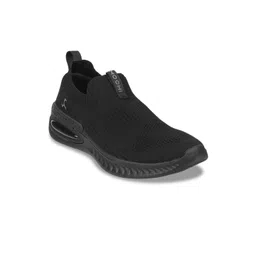 Mochi Men Black Woven Design Slip-On Sneakers-picture-21