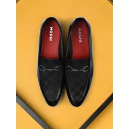 Mochi Men Leather Formal Loafers-picture-35