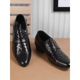 Mochi Men Leather Formal Loafers Shoes-picture-41