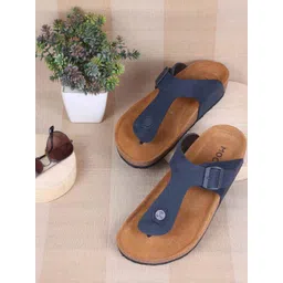 Mochi Men Leather Slip-On Comfort Sandals-picture-15