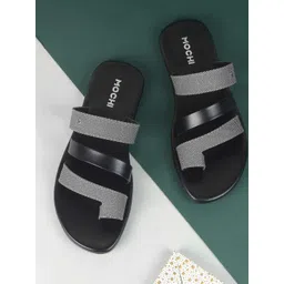 Mochi Men Leather Slip On Comfort Sandals-picture-24