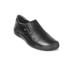 Mochi Men Round Toe Leather Loafers-picture-25