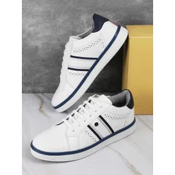 Mochi Men Striped Leather Sneakers-picture-22