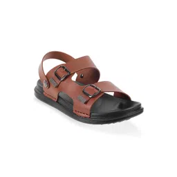Mochi Men Tan & Black  Comfort Sandals-picture-40