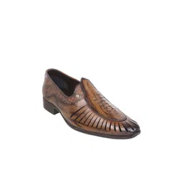Mochi Men Textured Leather Mojaris-picture-32