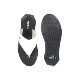 Mochi Men White Leather Comfort Sandals image 4