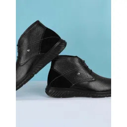Mochi Men's Black Boots-picture-19