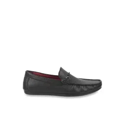 Mochi Men's Black Casual Loafers-picture-32