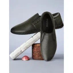 Mochi Men's Black Casual Loafers-picture-16