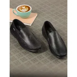 Mochi Men's Black Casual Loafers-picture-33