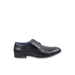 Mochi Men's Black Derby Shoes-picture-26