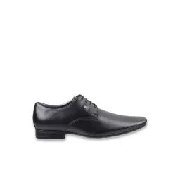 Mochi Men's Black Derby Shoes-picture-37