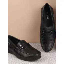 Mochi Men's Black Formal Loafers-picture-43