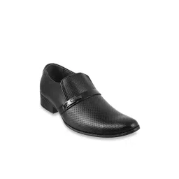 Mochi Men's Black Formal Slip-Ons-picture-39