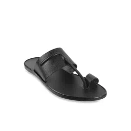 Mochi Men's Black Toe Ring Sandals-picture-34