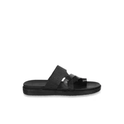 Mochi Men's Black Toe Ring Sandals-picture-16