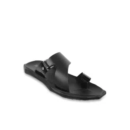 Mochi Men's Black Toe Ring Sandals-picture-17