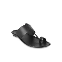 Mochi Men's Black Toe Ring Sandals-picture-35