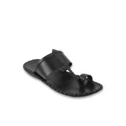 Mochi Men's Black Toe Ring Sandals-picture-37