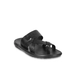 Mochi Men's Black Toe Ring Sandals-picture-17