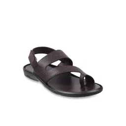 Mochi Men's Brown Back Strap Sandals-picture-38