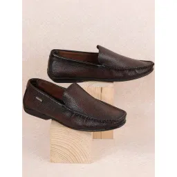 Mochi Men's Brown Casual Loafers-picture-42