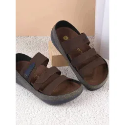 Mochi Men's Brown Casual Sandals-picture-29