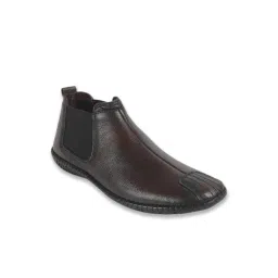 Mochi Men's Brown Chelsea Boots image 3