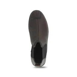 Mochi Men's Brown Chelsea Boots image 4