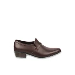 Mochi Men's Brown Formal Loafers-picture-23