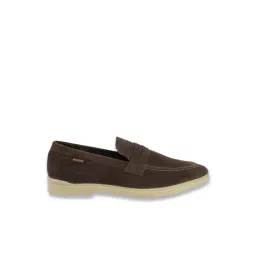 Mochi Men's Brown Loafers-picture-40