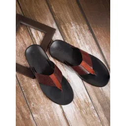 Mochi Men's Brown Thong Sandals-picture-34