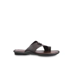 Mochi Men's Brown Toe Ring Sandals-picture-29