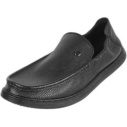mochi Men’s Casual Loafers with Metal Logo Detail-picture-26