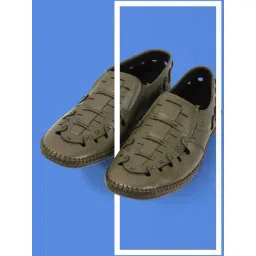 Mochi Men's Olive Fisherman Sandals-picture-31