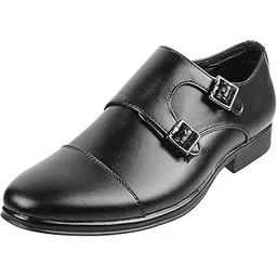 mochi Men's Stylish Formal Monk Shoes-picture-56